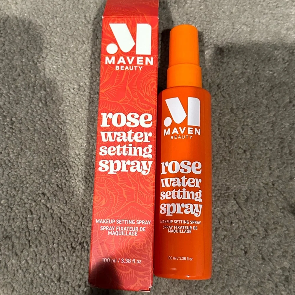 NWT Maven Beauty Maven Rose Water Setting Spray